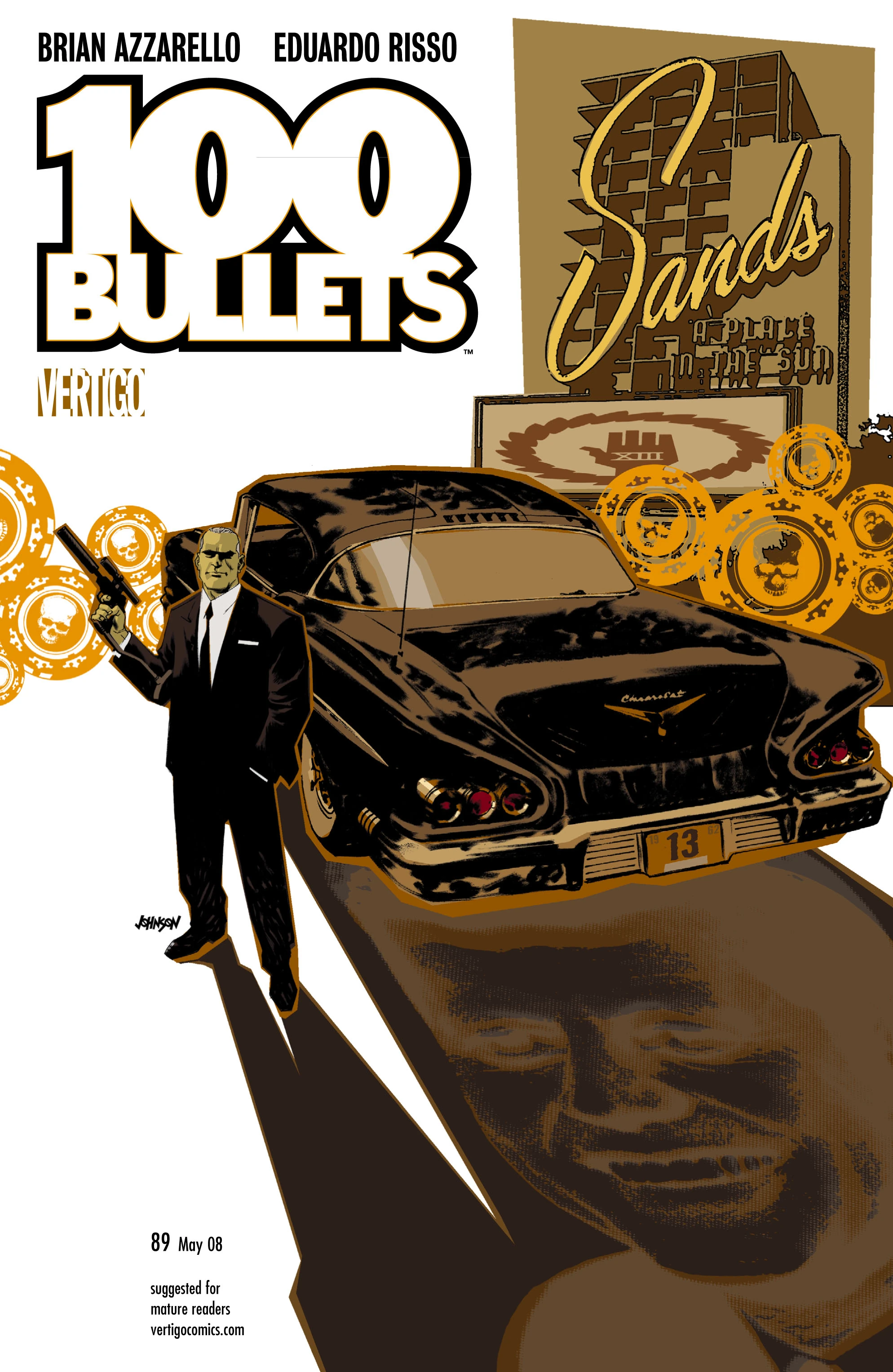 100 Bullets #89 (DC, 2008 — Cover A) cover